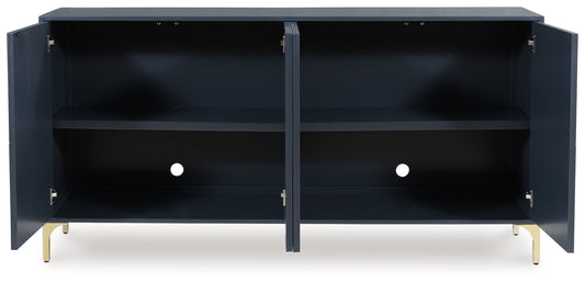 Loirwick - Accent Cabinet - Dark Blue