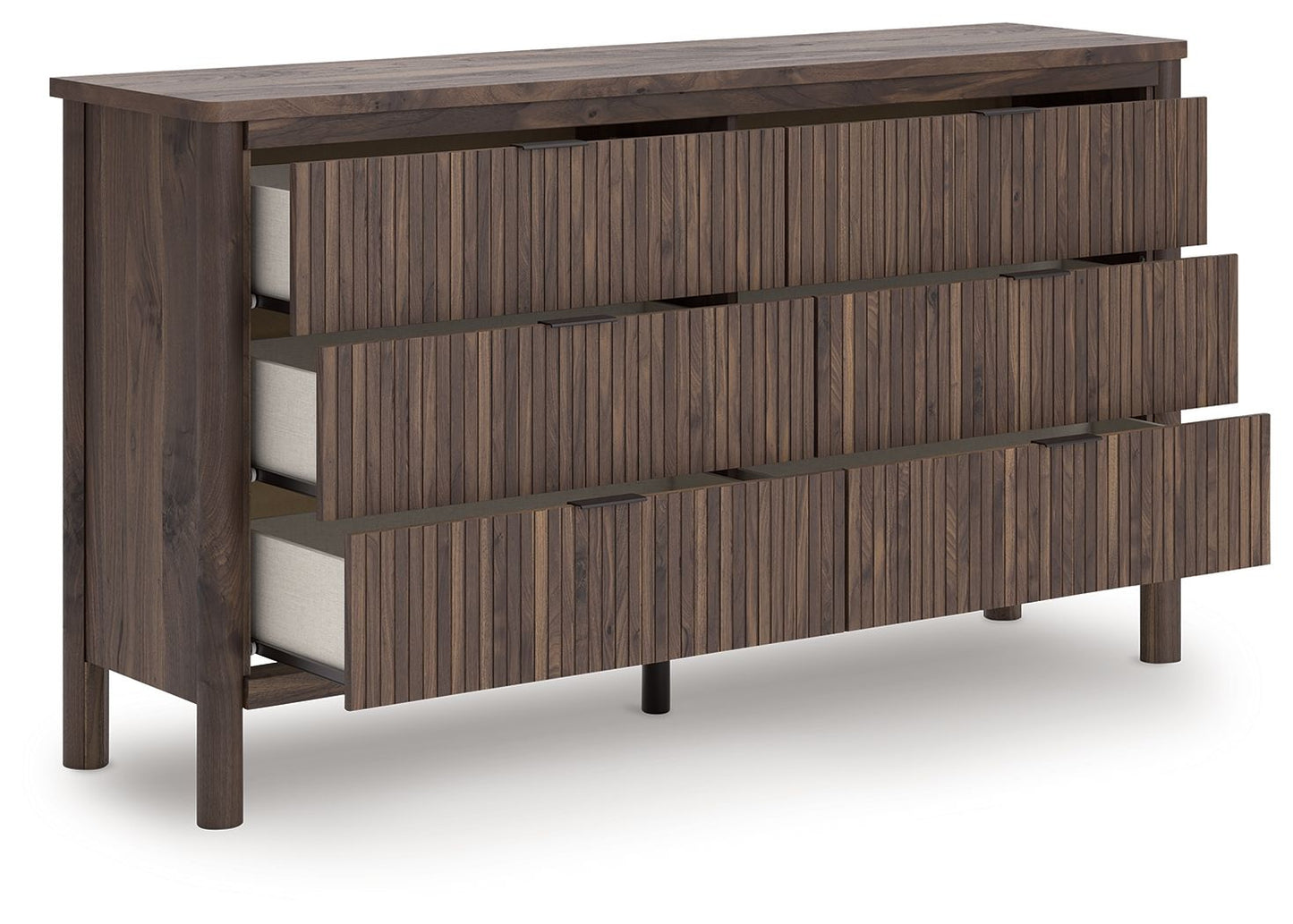Pamytta - Brown - Six Drawer Dresser