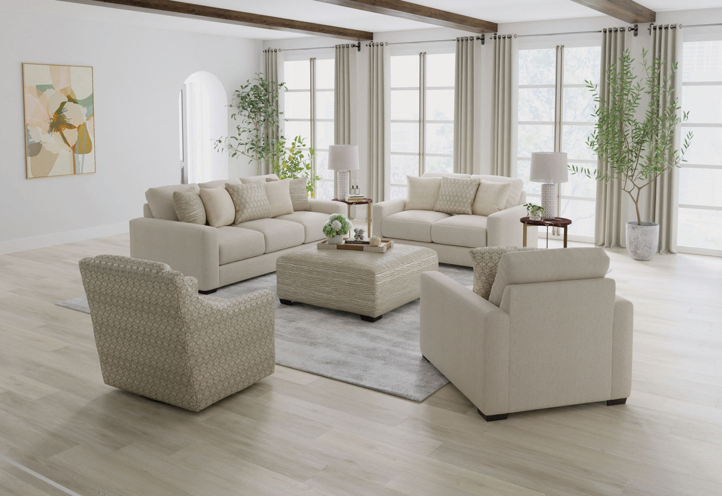 Hyde Park - Cocktail Ottoman