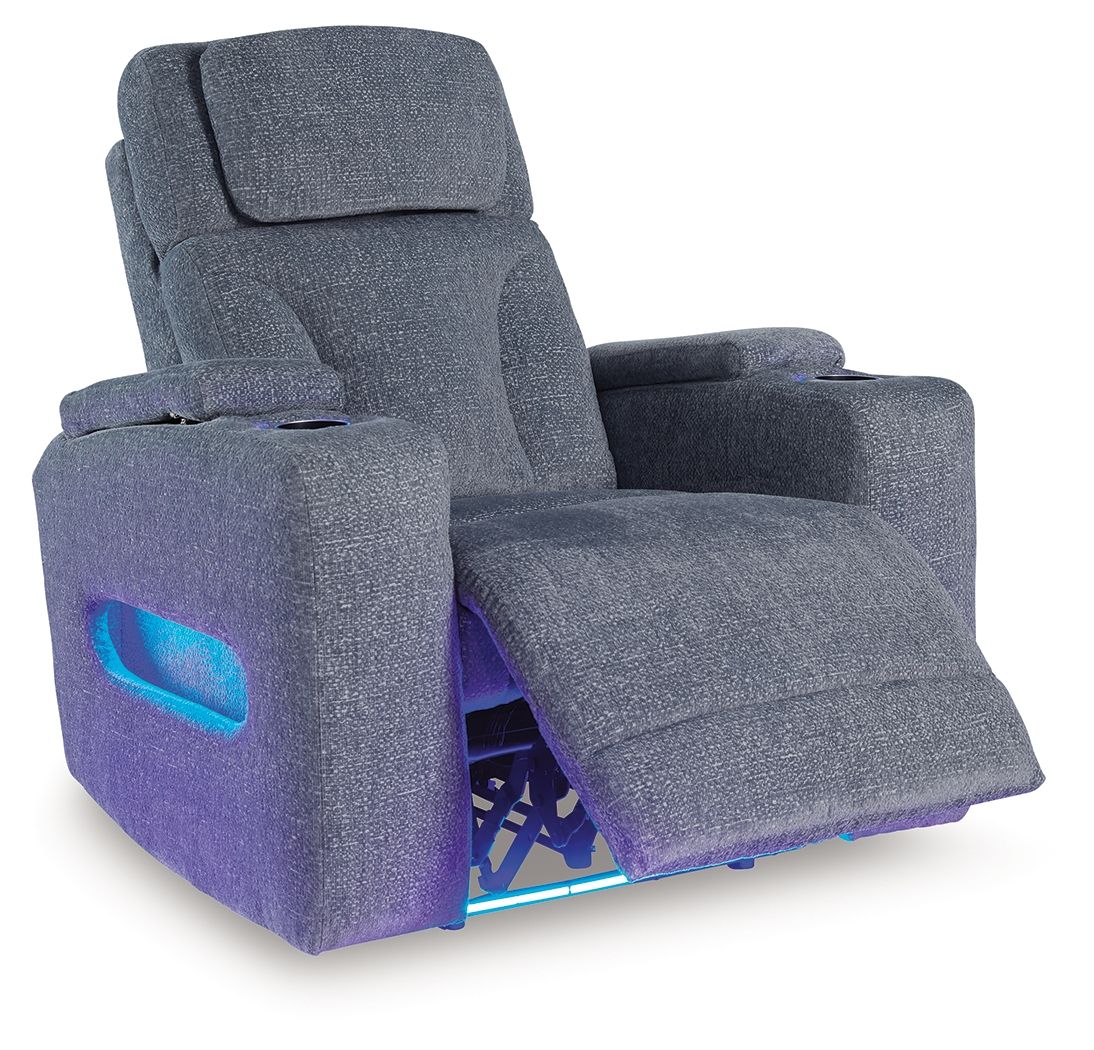 Studio Cave - Power Recliner - Steel
