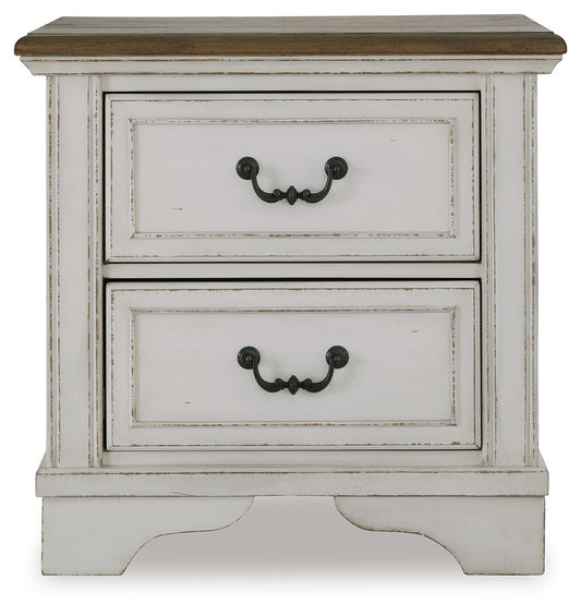 Blendon - Two-tone - Two Drawer Night Stand