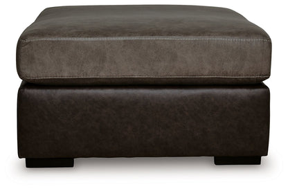 Castille Way - Oversized Accent Ottoman - Fossil