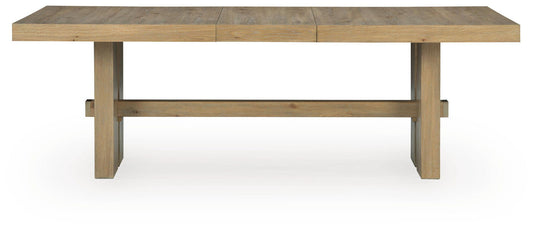 Lasinger - Rectangular Dining Room Extension Table - Light Brown