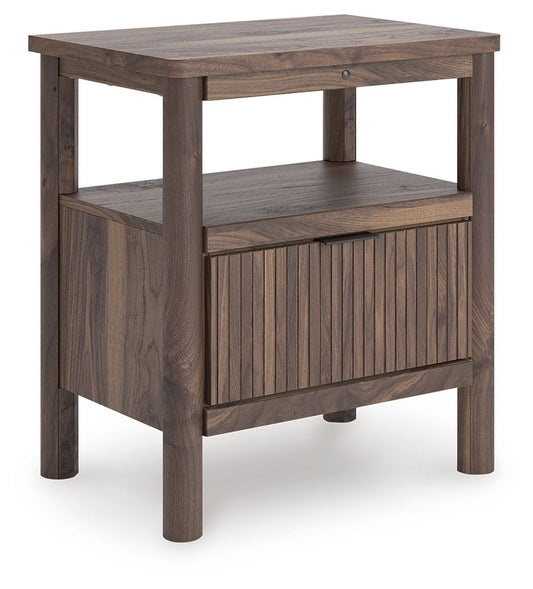 Pamytta - Brown - One Drawer Night Stand