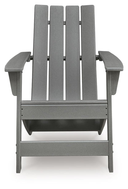 Cove Beach - Adirondack Chair - Gray