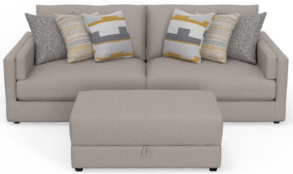 Trevor - Extra Deep Oversized Sofa With Included Storage Cocktail Ottoman