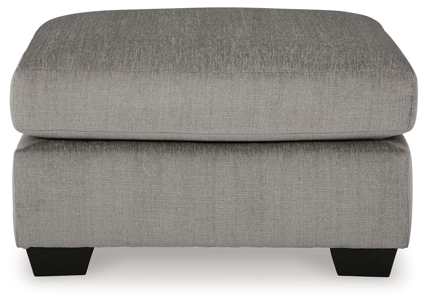 Lanelly - Oversized Accent Ottoman - Alloy