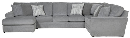 Glacier - Sectional With Included Accent Pillows