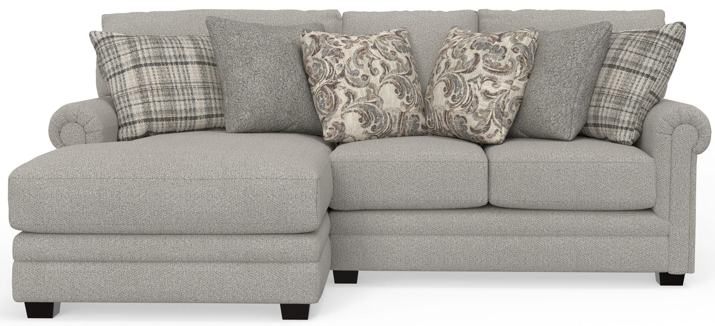 Livingston - Sectional With Comfort Coil Seating And Accent Pillows Included