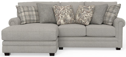 Livingston - Sectional With Comfort Coil Seating And Accent Pillows Included