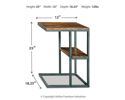 Forestmin - Accent Table - Natural / Black