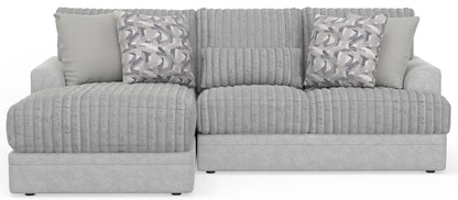 Titan - Sectional With Comfort Coil Seating And Accent Pillows Included