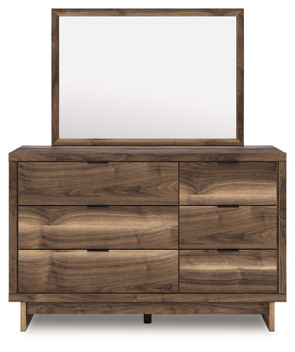 Chirason - Brown - Dresser And Mirror