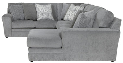 Glacier - Sectional With Included Accent Pillows