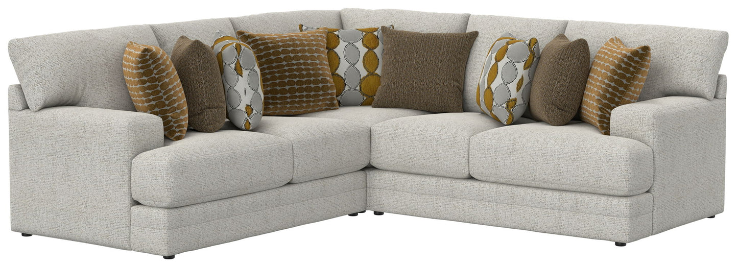 Tori - Sectional With Comfort Coil Seating And Accent Pillows Included