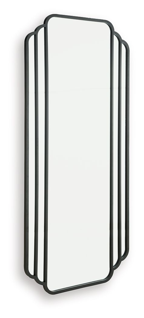 Antigone - Floor Mirror - Black