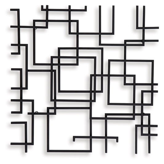 Aadanton - Black - Wall Decor