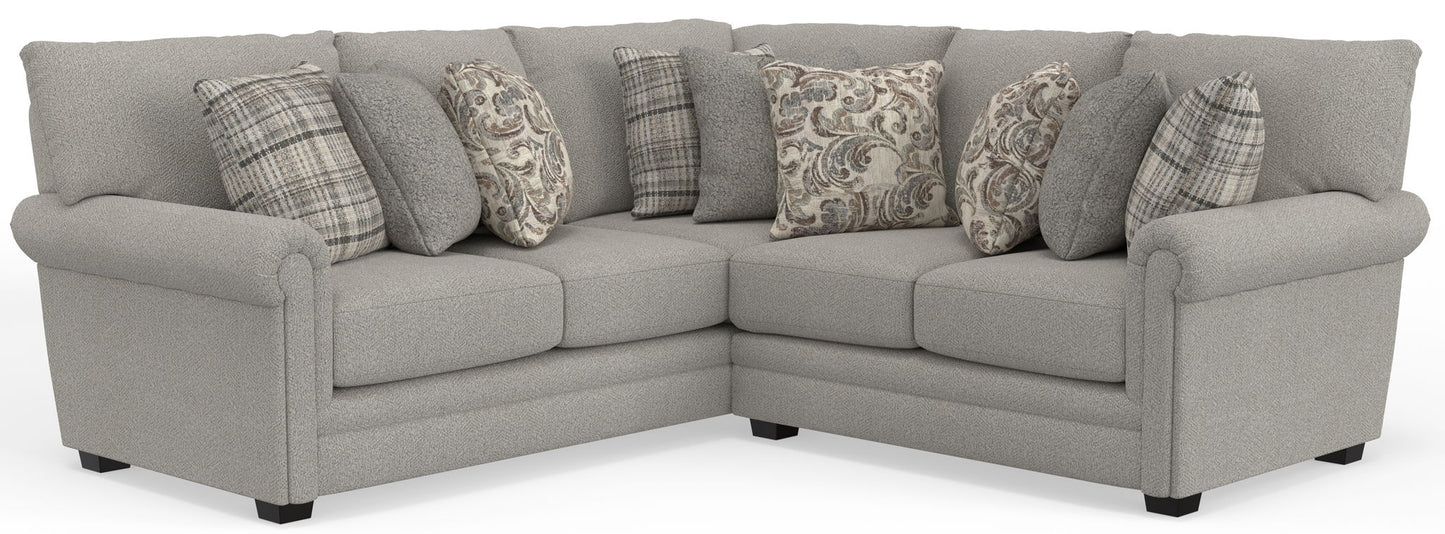 Livingston - Sectional With Comfort Coil Seating And Accent Pillows Included