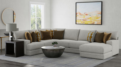 Tori - Sectional With Comfort Coil Seating And Accent Pillows Included