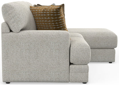 Tori - Sectional With Comfort Coil Seating And Accent Pillows Included