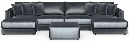 Remington - Modular Sofa And Cocktail Ottoman