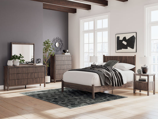 Pamytta - Brown - One Drawer Night Stand