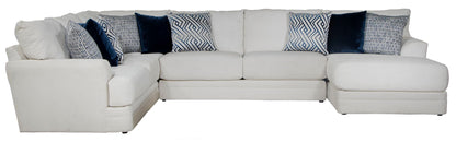 Polaris - Sectional With Comfort Coil Seating And Accent Pillows Included