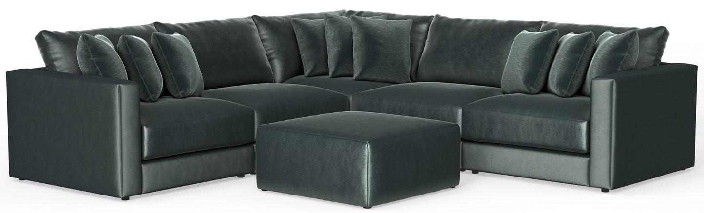 Remington - Modular Sofa And Cocktail Ottoman